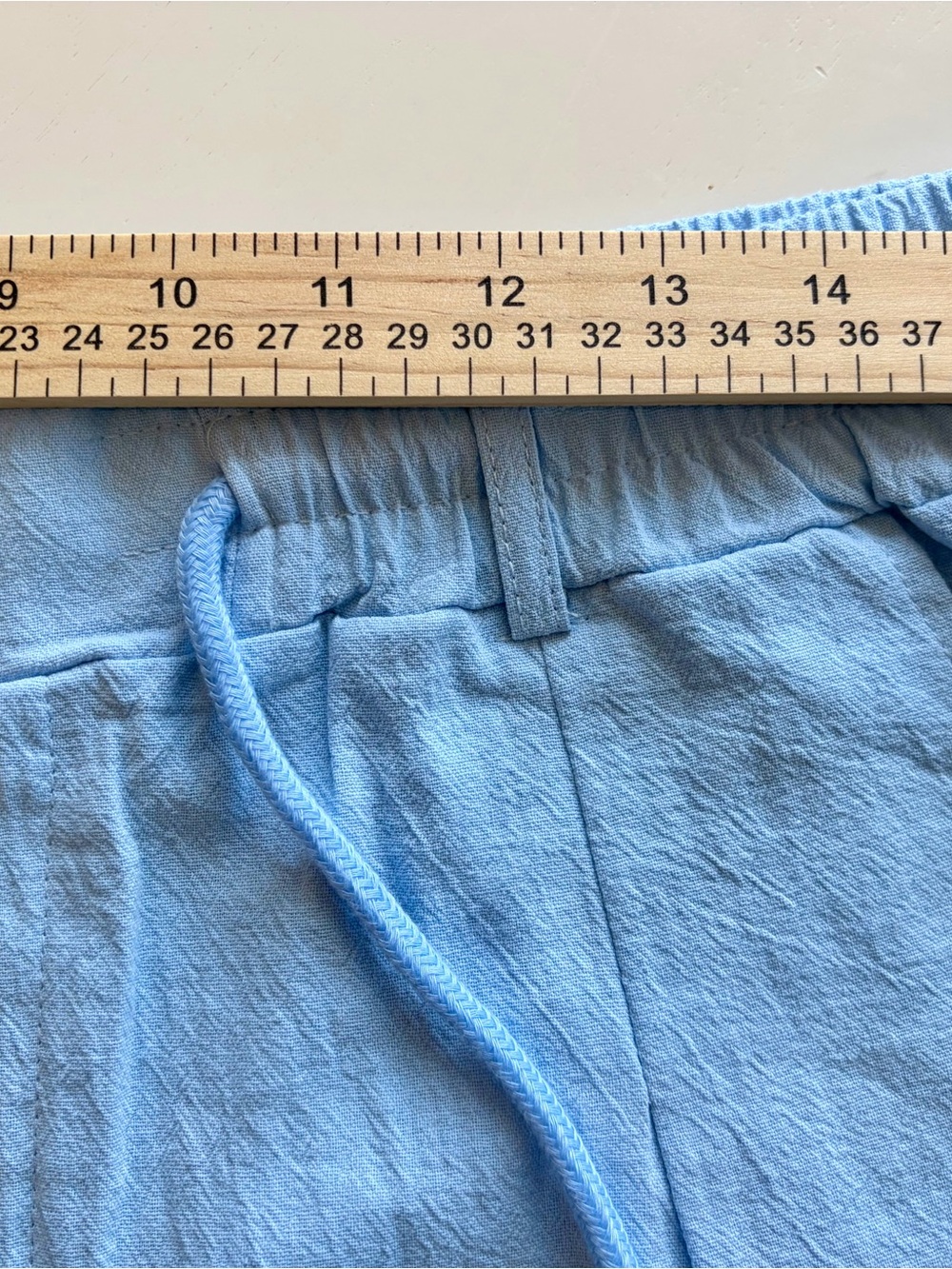 NWOT 3pc Linen Trousers Bundle Size L Button Fly Blue Tan Resort Capsule - Picture 7 of 8